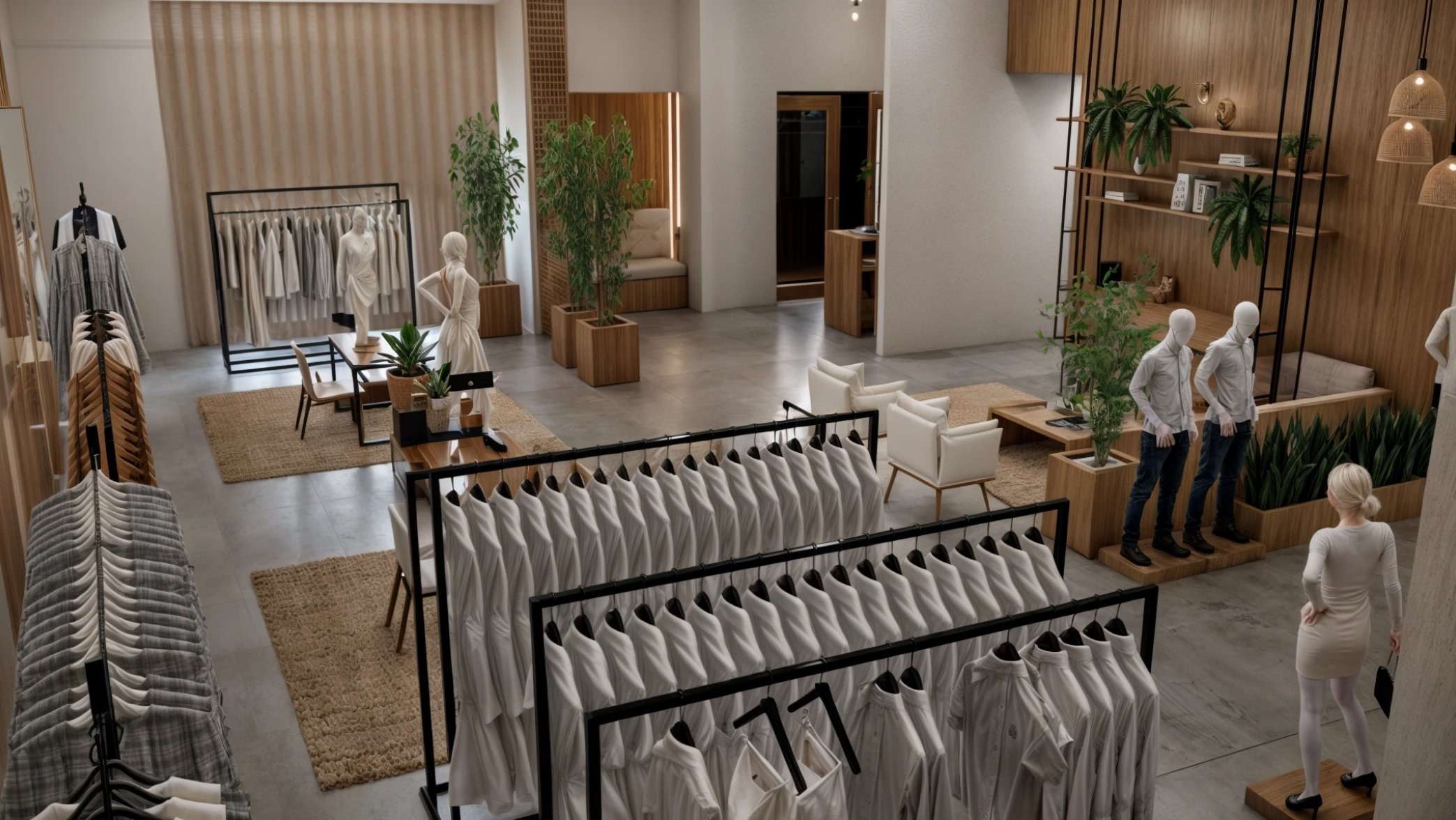 Projeto Loja de Roupas – Interiores Comercial